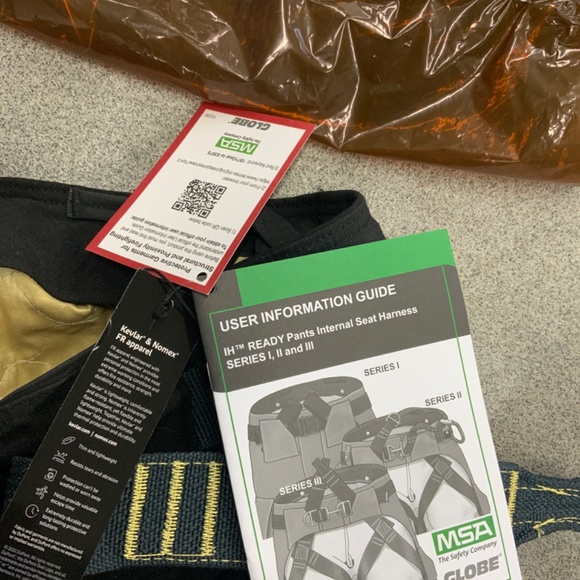 MSA Safety pants size 40W 28L - Picture 3 of 5